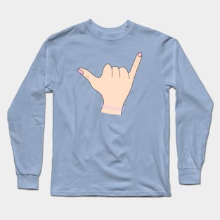 Shaka sign Long Sleeve T-Shirt